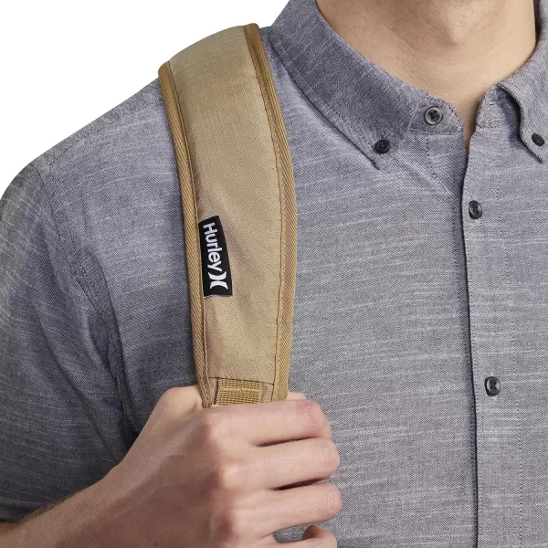 Hurley Mens Classic Backpack, Cool Grey/Icon, One Size