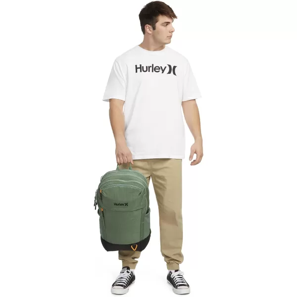 Hurley Mens Classic Backpack, Cool Grey/Icon, One Size