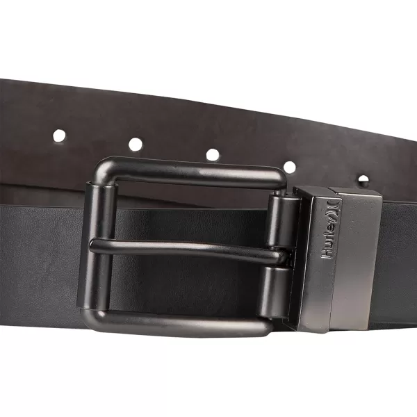 Hurley Men's Reversible Leather Belts