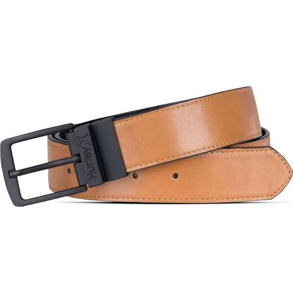 Hurley Men's Reversible Leather Belts