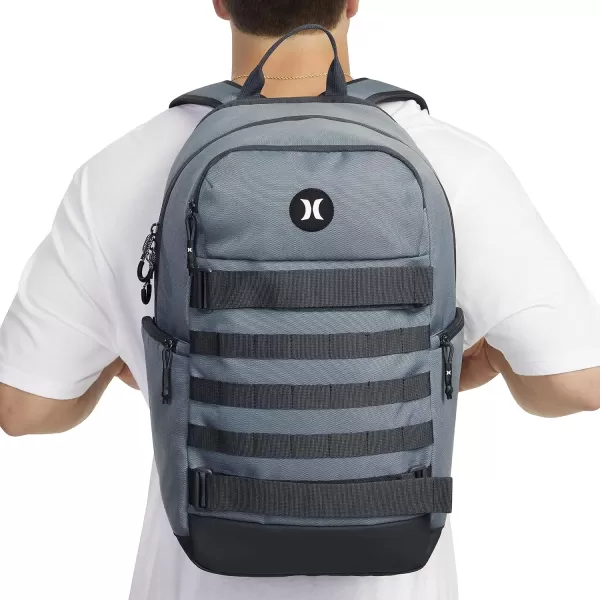 Hurley Mens Skateboard Backpack, Khaki, One Size