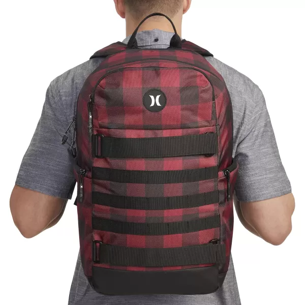 Hurley Mens Skateboard Backpack, Khaki, One Size