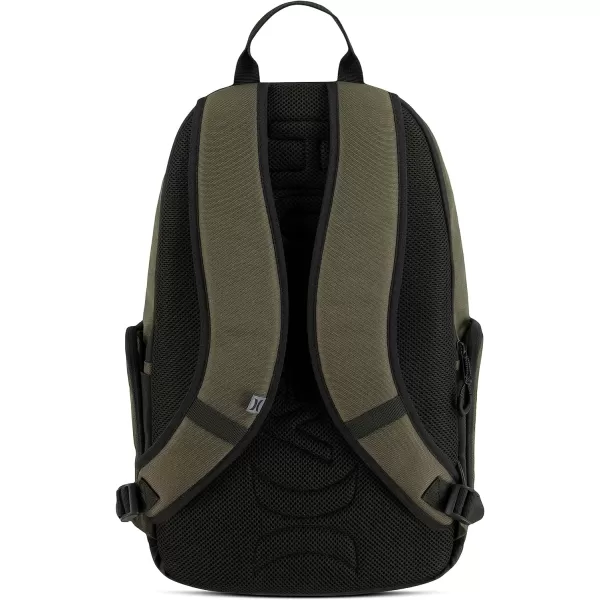 Hurley Mens Skateboard Backpack, Khaki, One Size