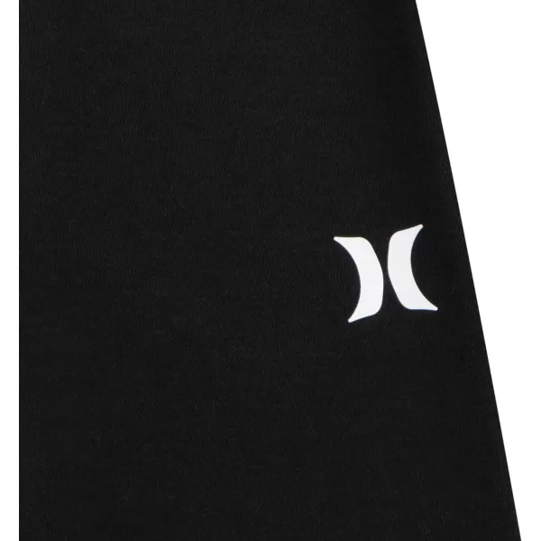 Hurley boys Long Sleeve Soft Basic Cloud Slub T-shirt and Shorts 2-piece Outfit Set2-Piece Outfit Set