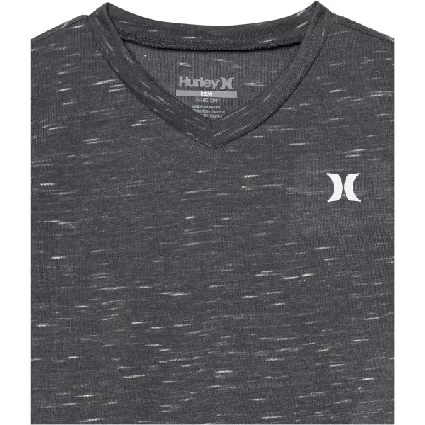 Hurley boys Soft Basic Cloud Slub T-shirt and Shorts 2-piece Outfit Set
