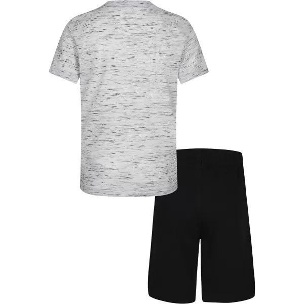 Hurley boys Soft Basic Cloud Slub T-shirt and Shorts 2-piece Outfit Set