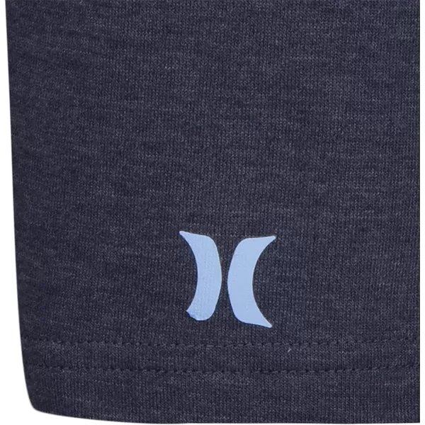 Hurley boys Soft Basic Cloud Slub T-shirt and Shorts 2-piece Outfit Set