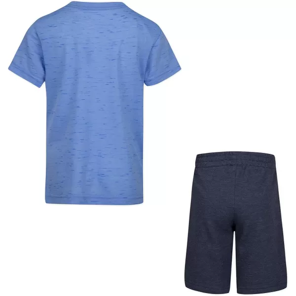 Hurley boys Soft Basic Cloud Slub T-shirt and Shorts 2-piece Outfit Set