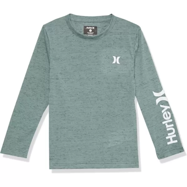 Hurley Boys' Long Sleeve Soft Basic Cloud Slub T-Shirt