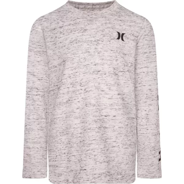 Hurley Boys' Long Sleeve Soft Basic Cloud Slub T-Shirt