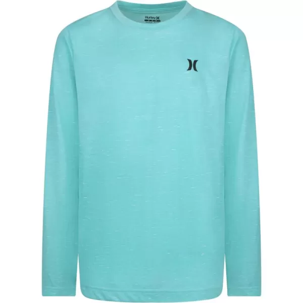 Hurley Boys' Long Sleeve Soft Basic Cloud Slub T-Shirt