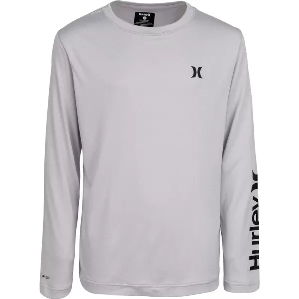 Hurley Boys' Long Sleeve UPF 50+ Rash Guard Swim Shirt
