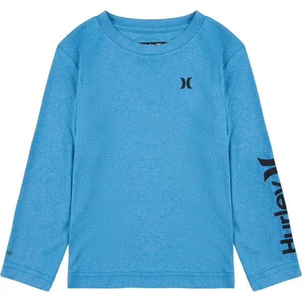 Hurley Boys' Long Sleeve UPF 50+ Rash Guard Swim Shirt