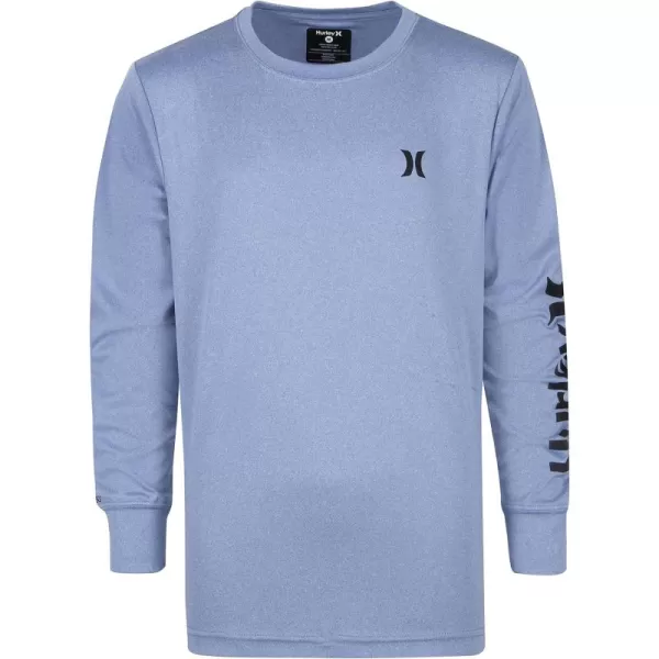 Hurley Boys' Long Sleeve UPF 50+ Rash Guard Swim Shirt