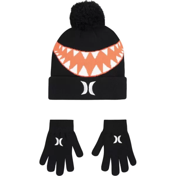 Hurley Boys' One and Only Beanie and Glove Set