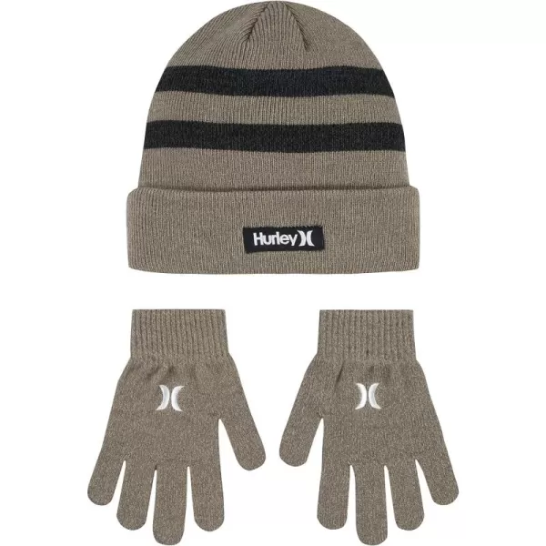 Hurley Boys' One and Only Beanie and Glove Set
