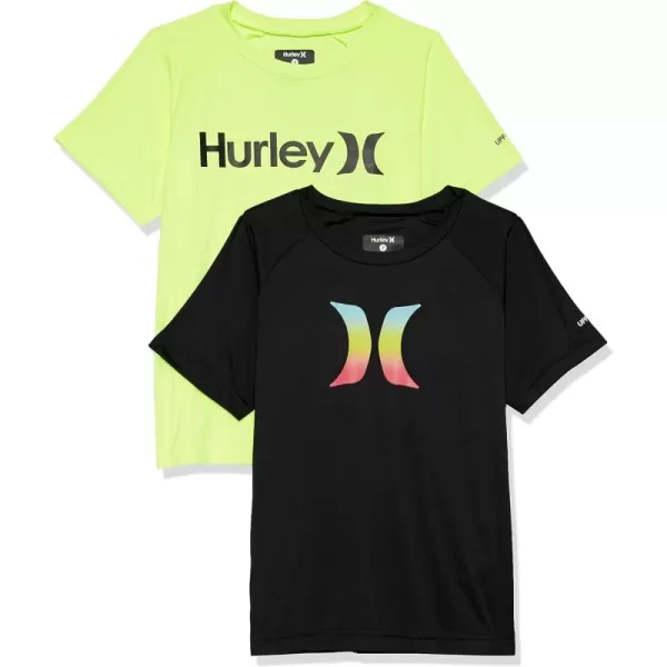 Hurley Boys' UPF 50+ Rash Guard Swim Shirt