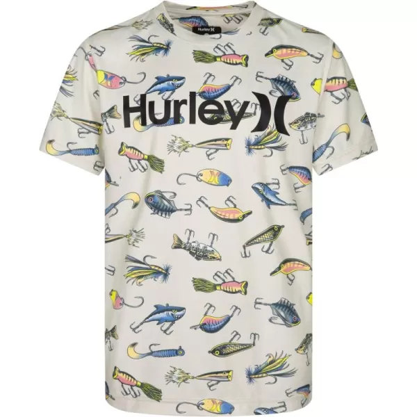 Hurley Boys' UPF 50+ Rash Guard Swim Shirt