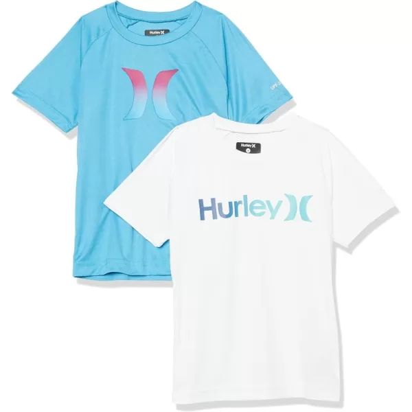 Hurley Boys' UPF 50+ Rash Guard Swim Shirt