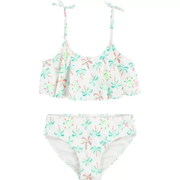 Hurley Girls' Flounce Bikini 2-Piece Swimsuit