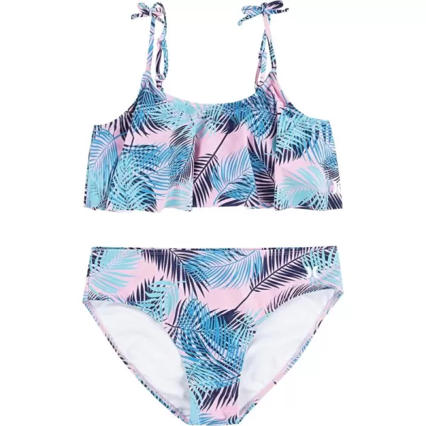 Hurley Girls' Flounce Bikini 2-Piece Swimsuit