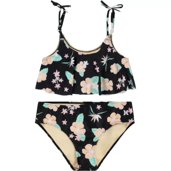 Hurley Girls' Flounce Bikini 2-Piece Swimsuit