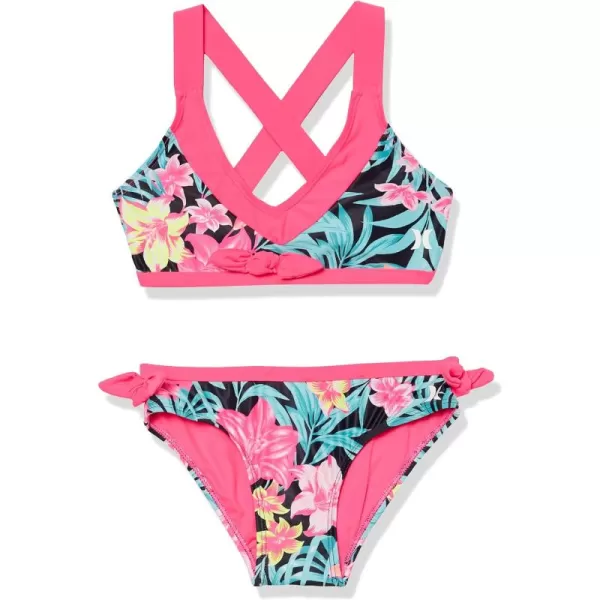 Hurley Girls' Flounce Bikini 2-Piece Swimsuit