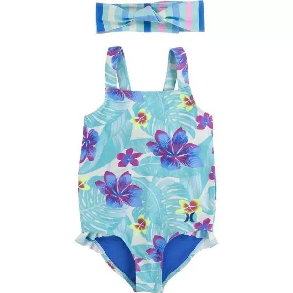 Hurley Girls' One Piece Swimsuit