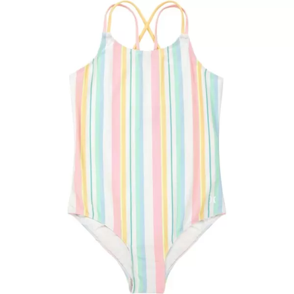Hurley Girls' One Piece Swimsuit