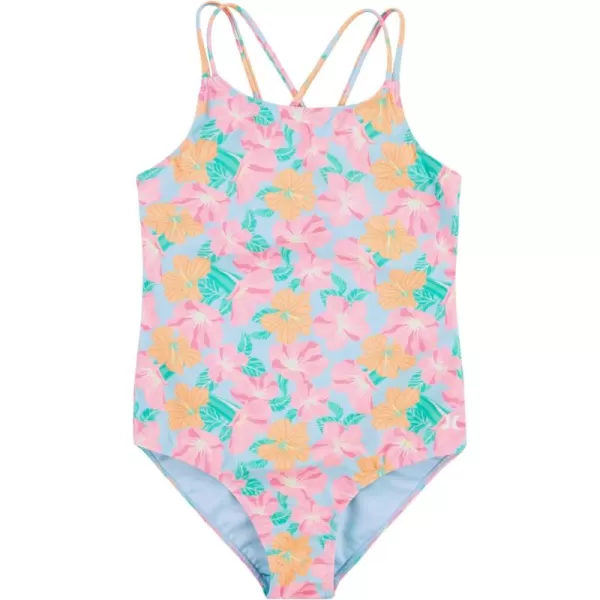 Hurley Girls' One Piece Swimsuit