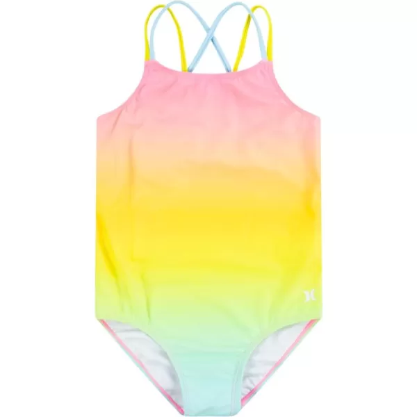 Hurley Girls' One Piece Swimsuit