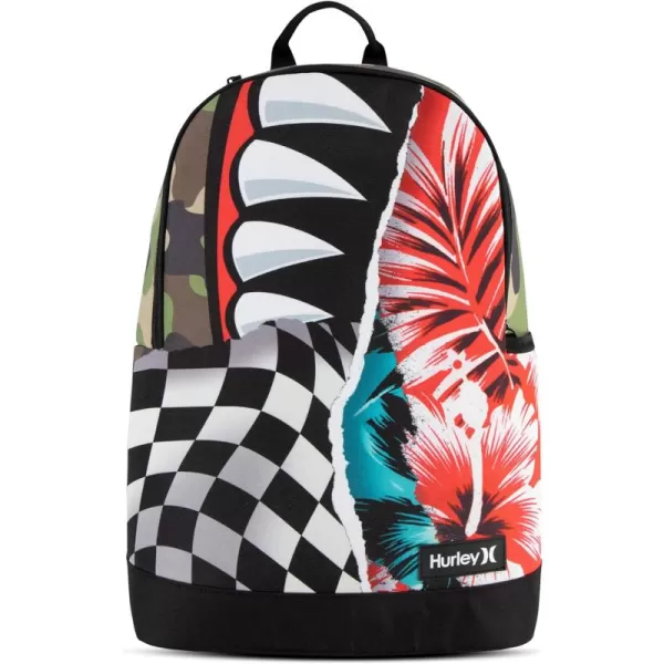 Hurley Graphic Backpack, Blue Lazer, One Size