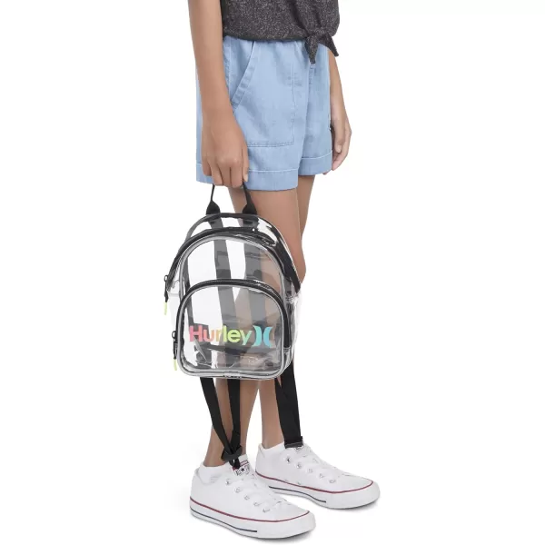 Hurley Mini Backpack, Clear, O/S