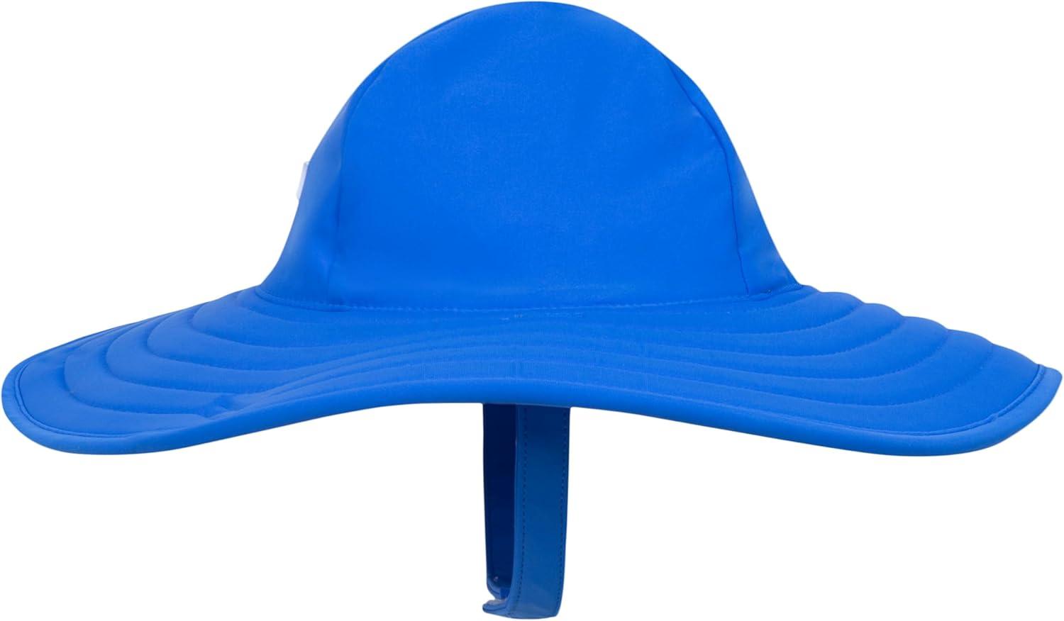 imageHurley Baby Sun Hat Santiago Blue 1224 Months