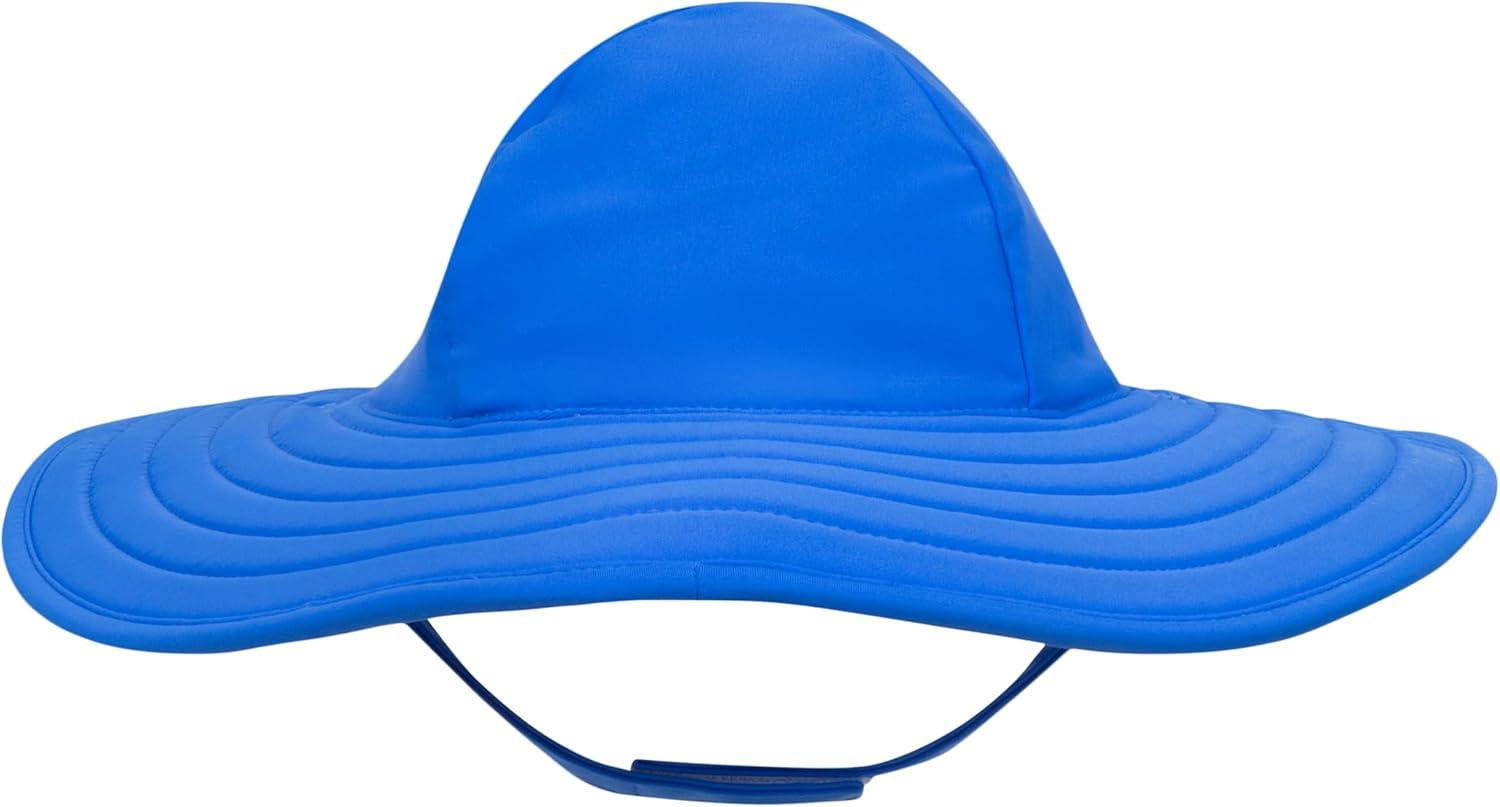 imageHurley Baby Sun Hat Santiago Blue 1224 Months