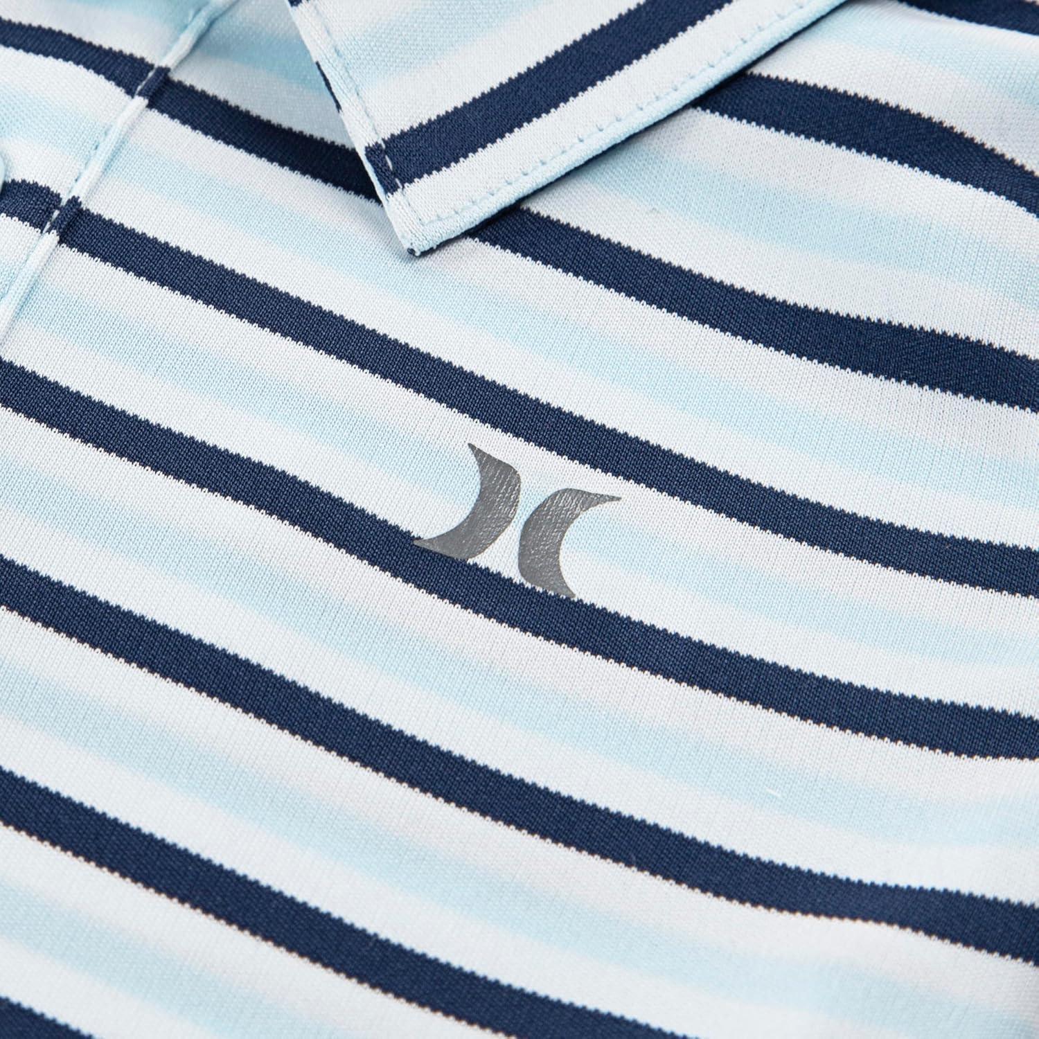 imageHurley Boys And Toddler Boys Polo and Shorts 2piece Outfit SetBlue IceStripe