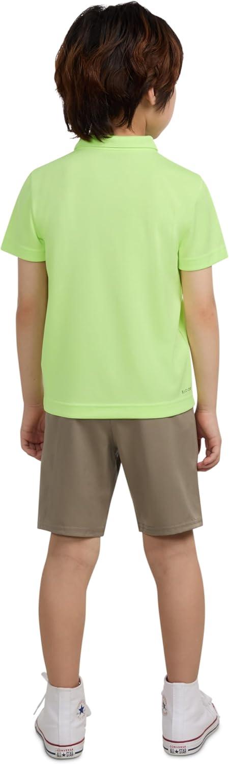 imageHurley Boys And Toddler Boys Polo and Shorts 2piece Outfit SetDigi Lemon Heather