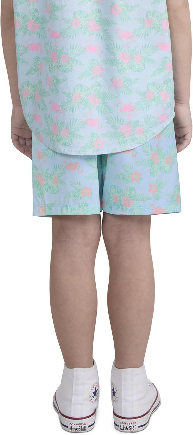 imageHurley Boys Pull on Swim TrunksBlue IceFlamingo