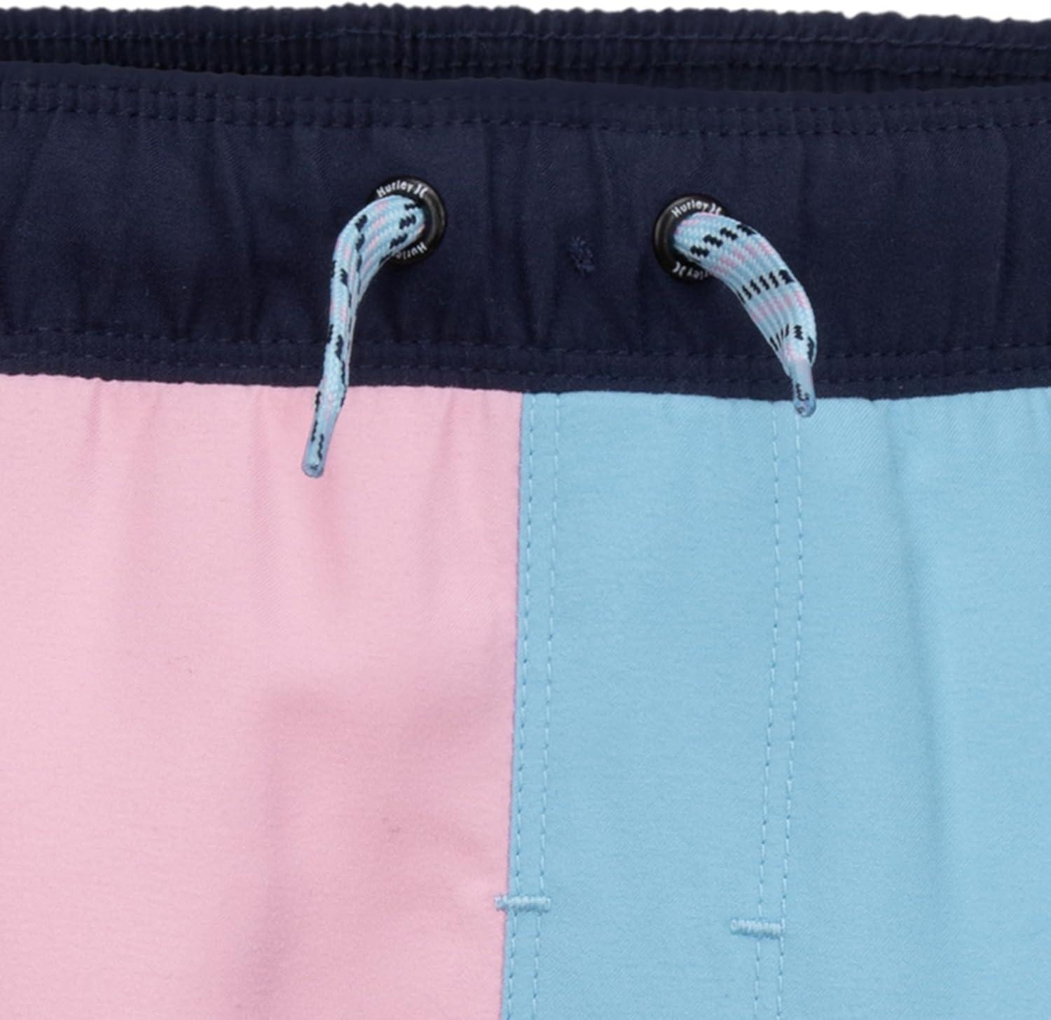 imageHurley Boys Pull on Swim TrunksMidnight NavyPink
