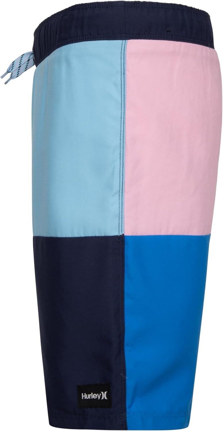 imageHurley Boys Pull on Swim TrunksMidnight NavyPink