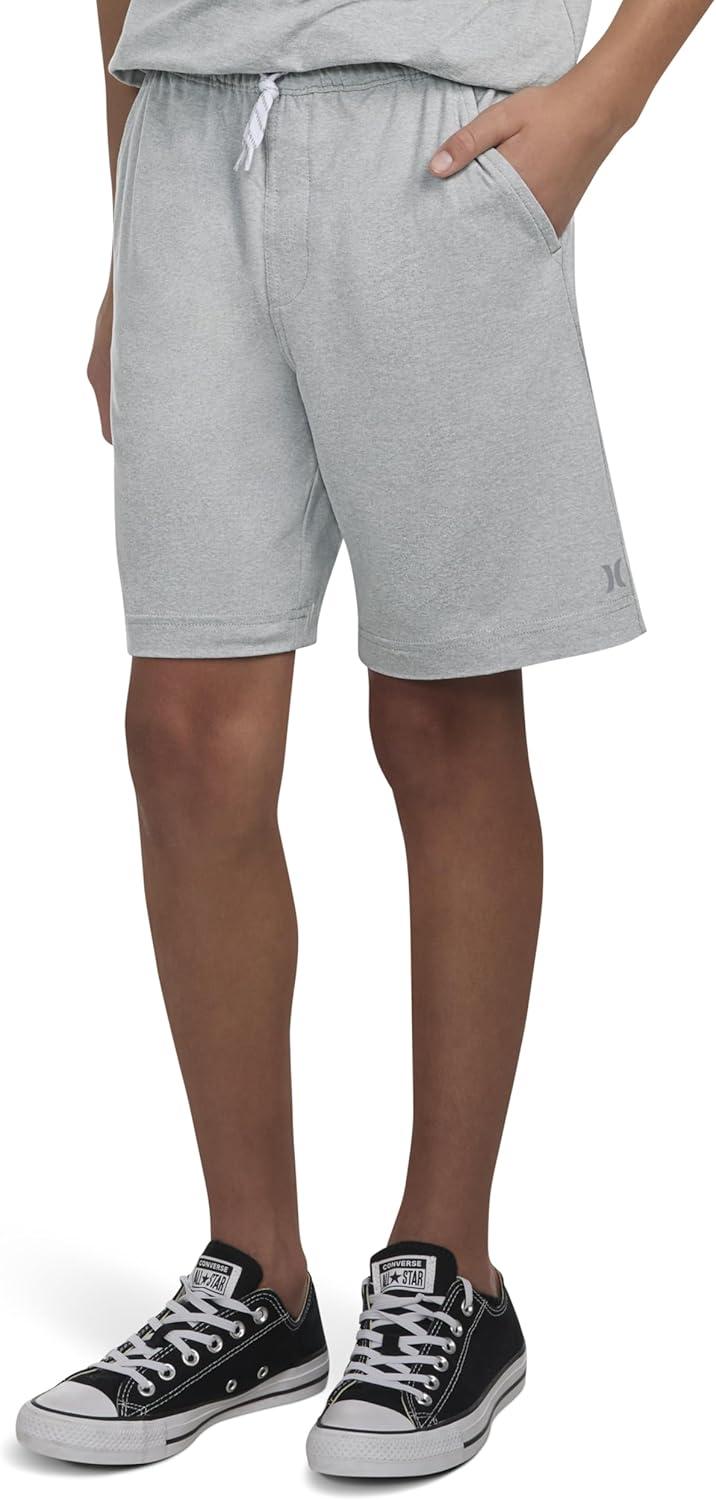 imageHurley Boys Soft Basic Pull on ShortsDark Grey Heather