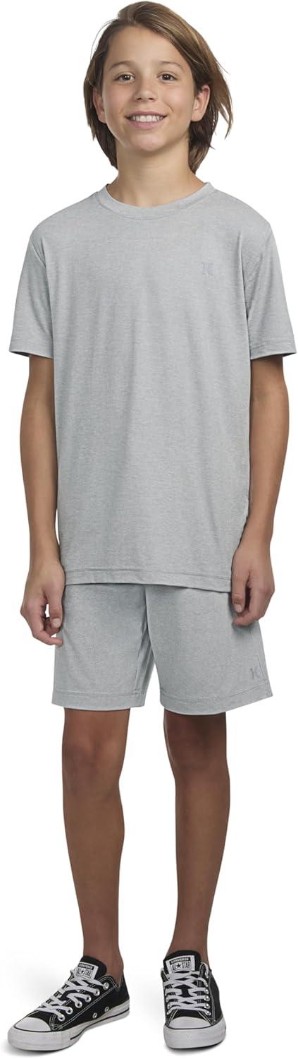 imageHurley Boys Soft Basic Pull on ShortsDark Grey Heather
