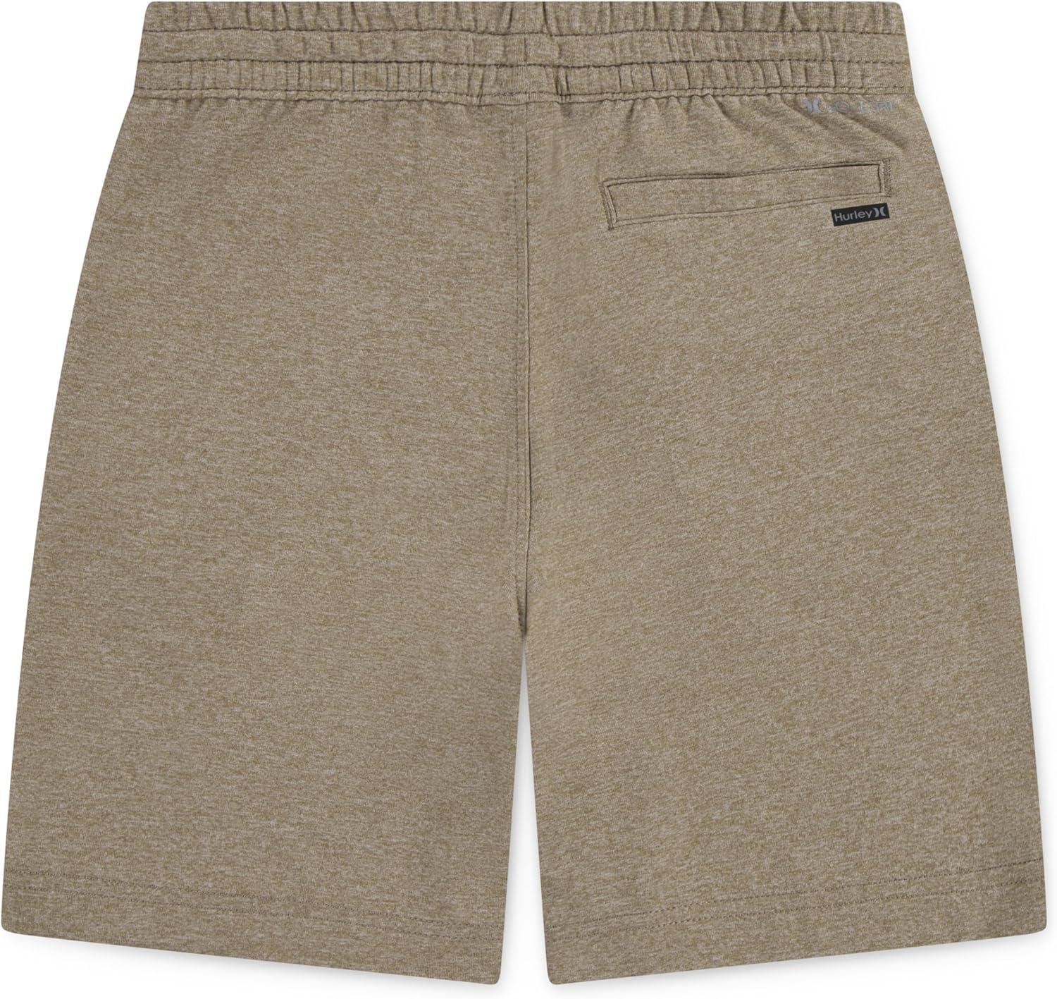 imageHurley Boys Soft Basic Pull on ShortsKhaki Heather