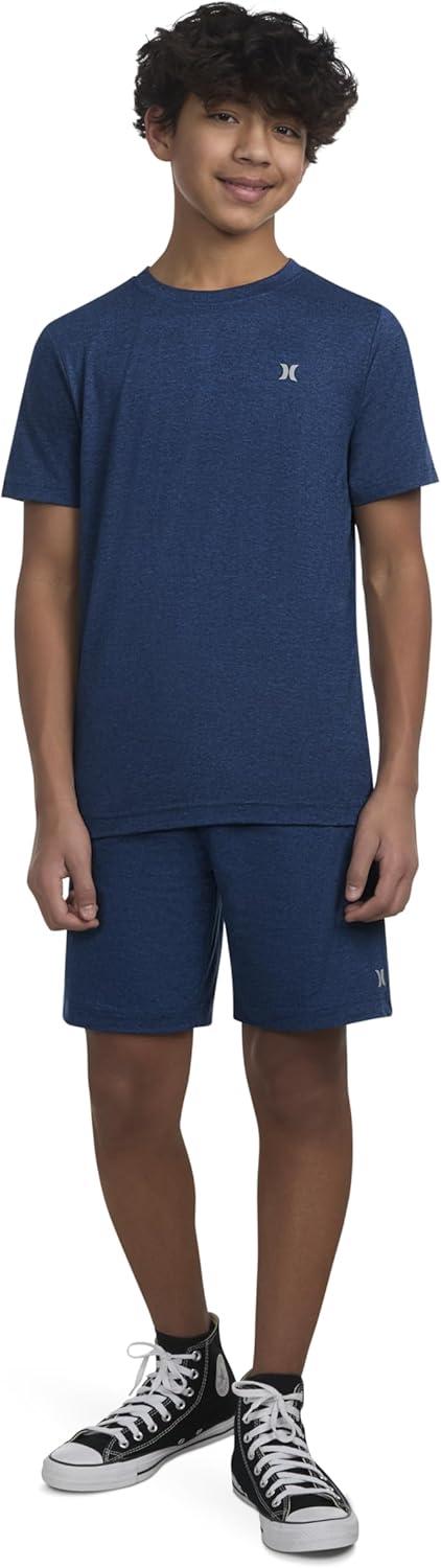 imageHurley Boys Soft Basic Pull on ShortsMidnight Blue Heather