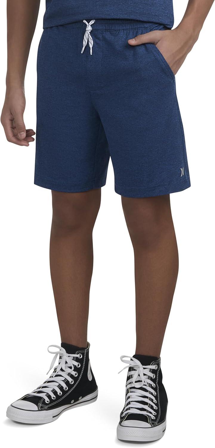 imageHurley Boys Soft Basic Pull on ShortsMidnight Blue Heather