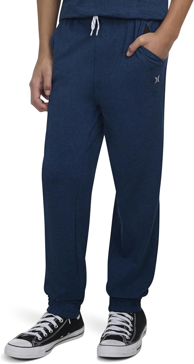 imageHurley Boys Soft Knit Jogger PantsMidnight Blue Heather