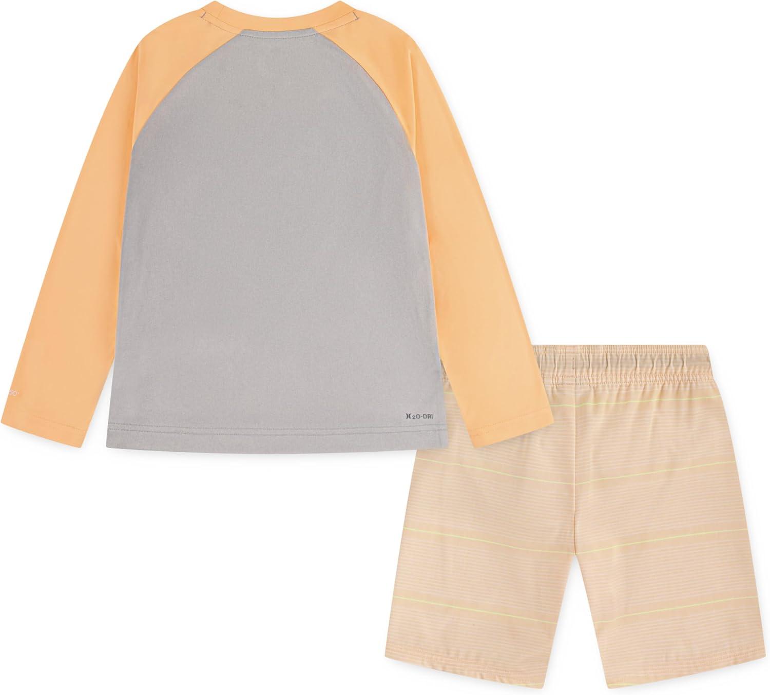 imageHurley Boys Swim Suit 2Piece Outfit SetFaded Mango
