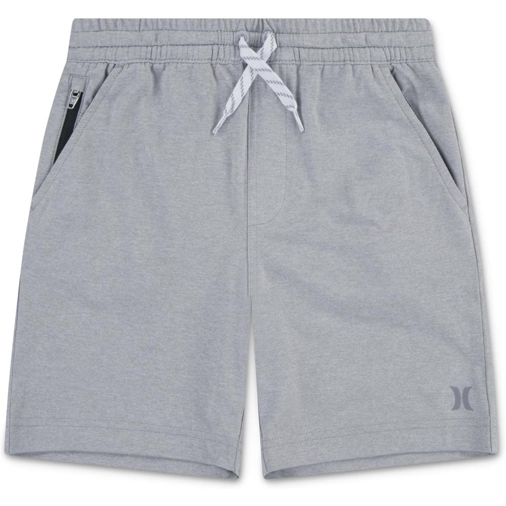 imageHurley Boys Soft Basic Pull on ShortsDark Grey Heather
