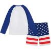 imageHurley Boys Swim Suit 2Piece Outfit SetAmericana