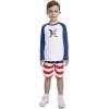 imageHurley Boys Swim Suit 2Piece Outfit SetAmericana